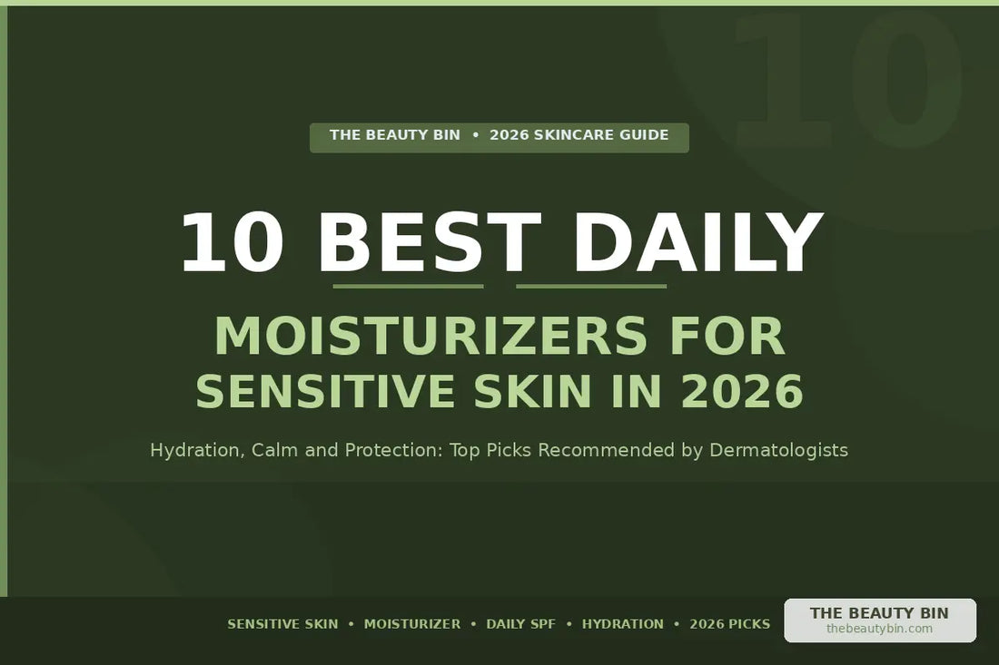 10 Best Daily Moisturizers for Sensitive Skin in 2026 The Beauty Bin