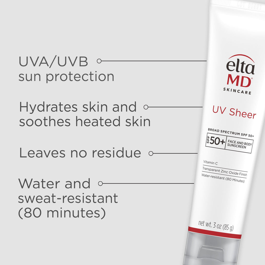 EltaMD UV Sheer Broad-Spectrum SPF 50+