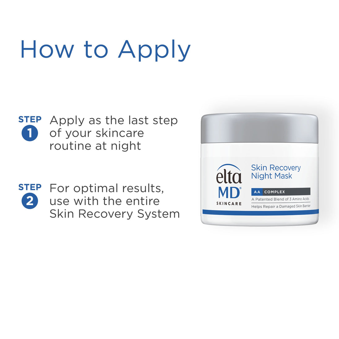 EltaMD Skin Recovery Night Mask