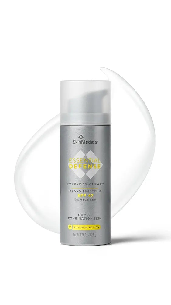 SkinMedica Essential Defense Mineral Shield SPF Sunscreen for Face. This Lightweight, Facial Sunscreen is Ideal for Oily and/or Combination Skin, 1.85 Oz