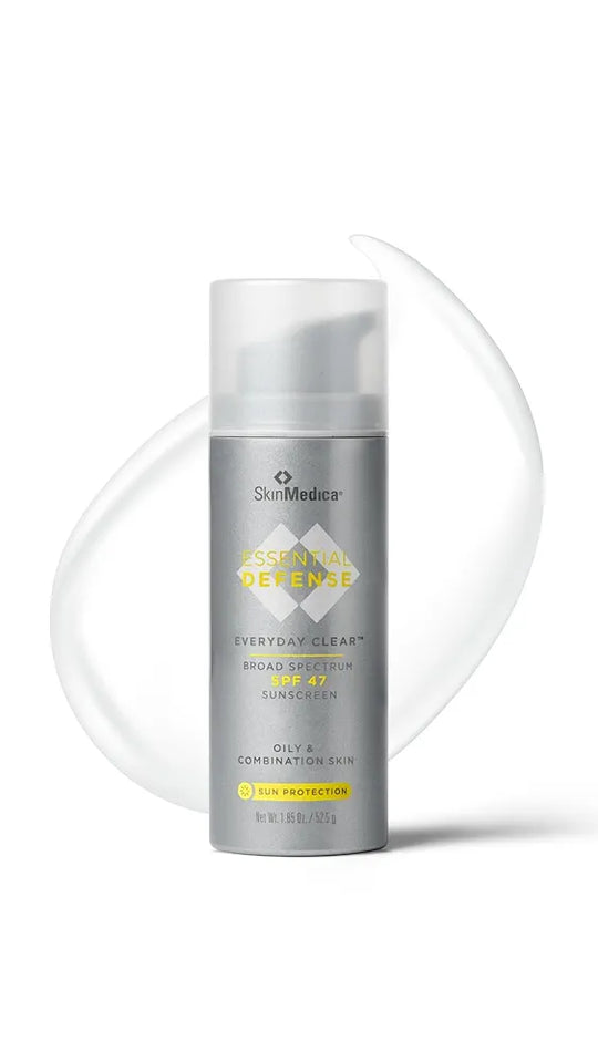 SkinMedica Essential Defense Mineral Shield SPF Sunscreen for Face. This Lightweight, Facial Sunscreen is Ideal for Oily and/or Combination Skin, 1.85 Oz