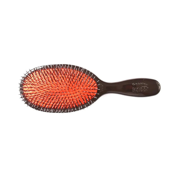 Bass Brushes BIO-FLEX Shine & Condition Hair Brush | 100% Pure Natural Bristle + Nylon Pin Bass Brushes