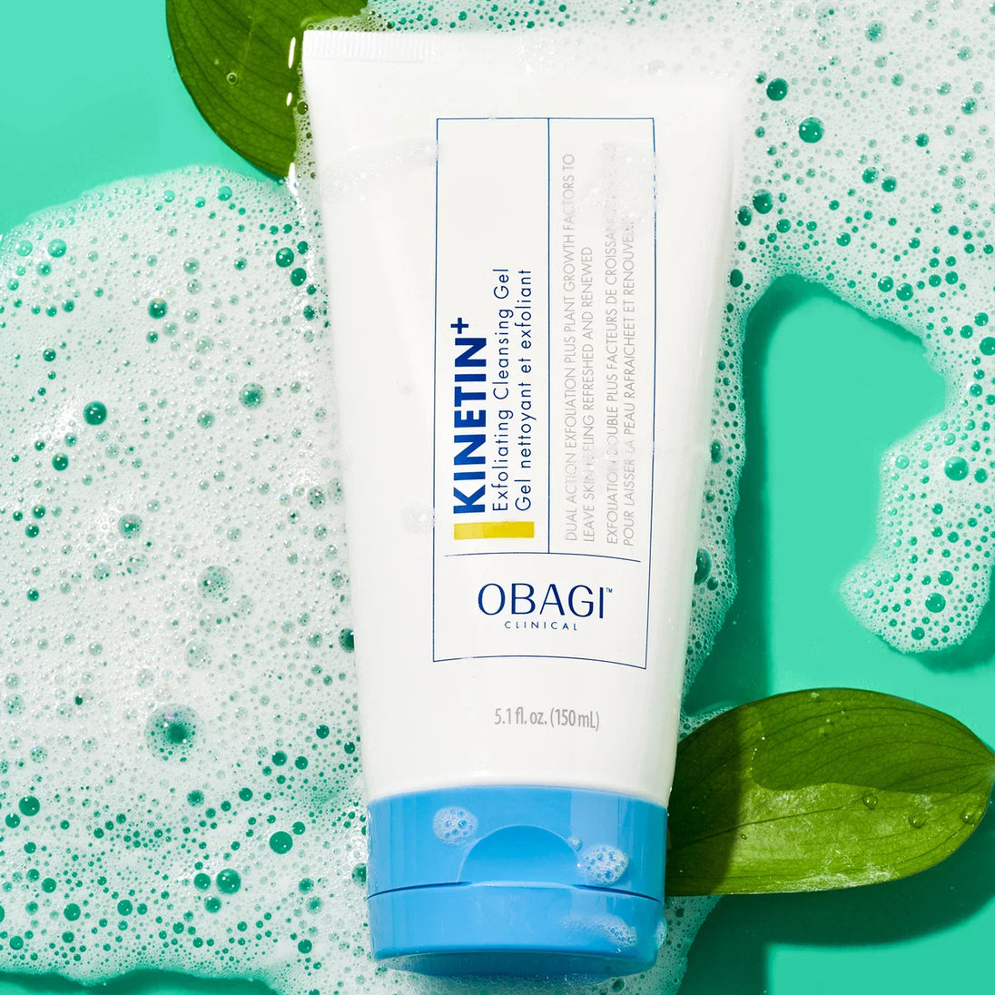 KINETIN + EXFOLIATING CLEANSING GEL