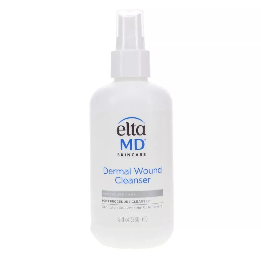 Elta MD Dermal Wound Cleanser bottle on a white background