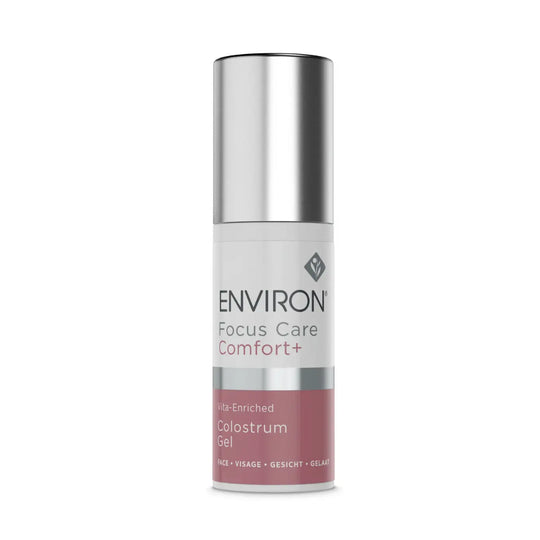 Environ skincare bottle on a white background