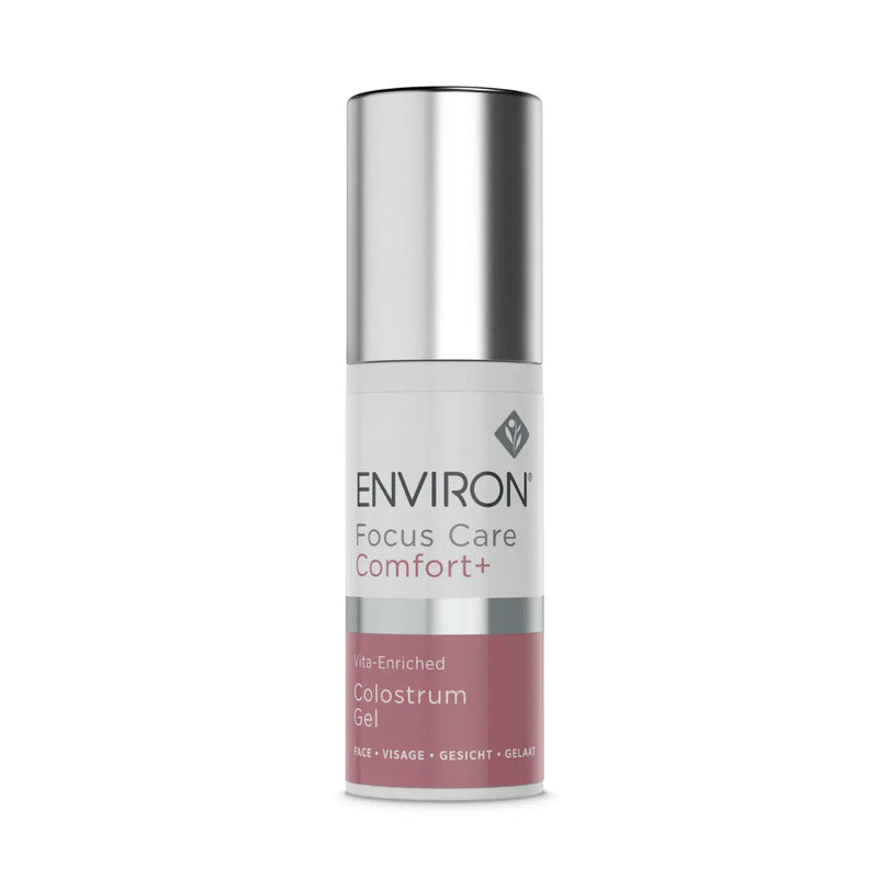 Environ skincare bottle on a white background