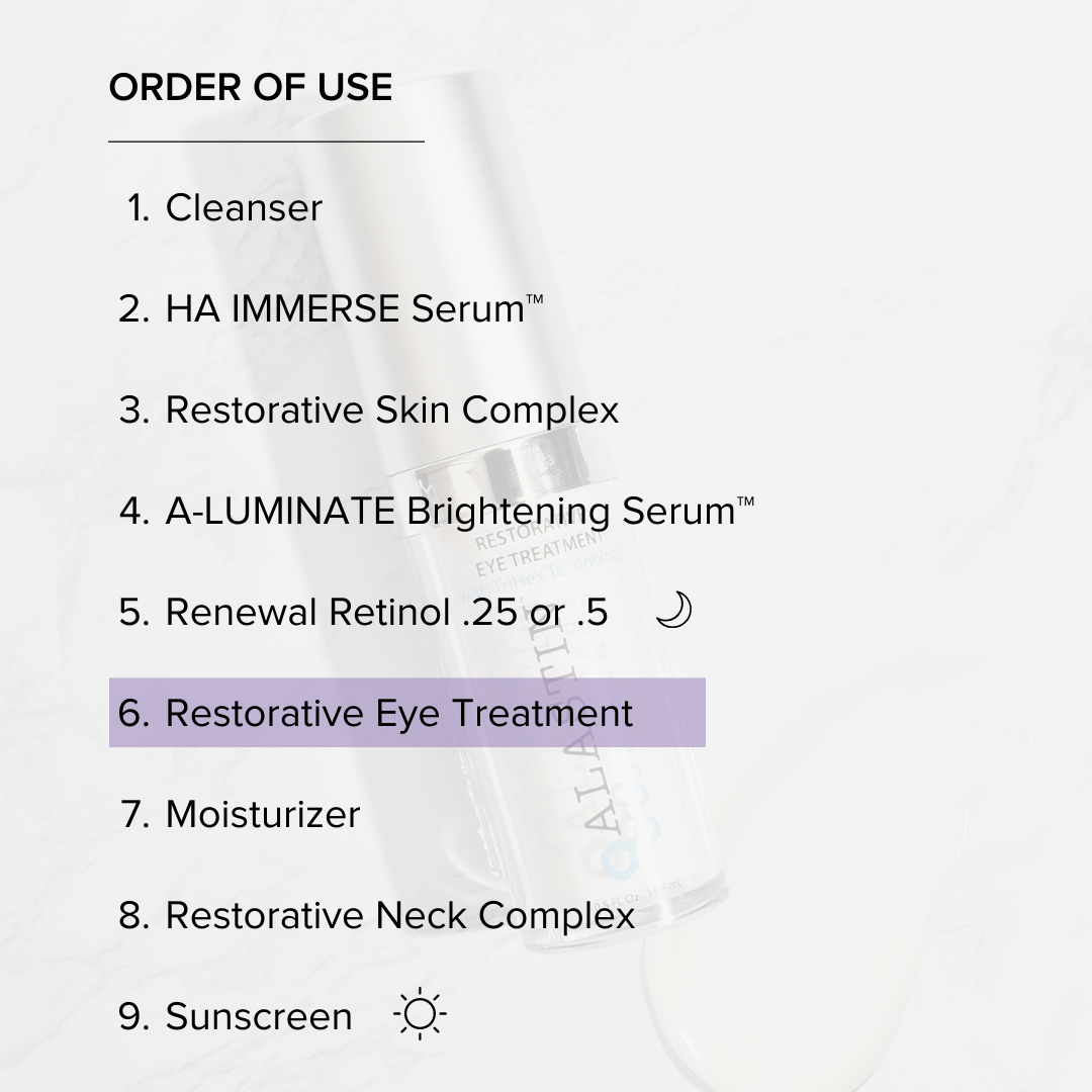 Restorative Eye Treatment with TriHex Technology®