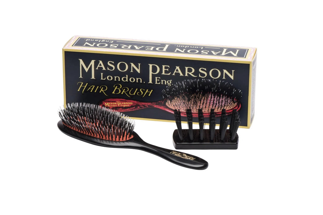 Mason Pearson Extra Small Hairbrush – B2 (All Boar Bristle, Dark Ruby) Mason Pearson