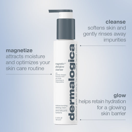 magnetic[+] afterglow cleanser