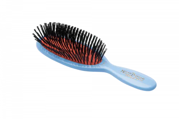 Mason Pearson Child Bristle Hairbrush CB4 - Blue Mason Pearson Pocket Hairbrushes