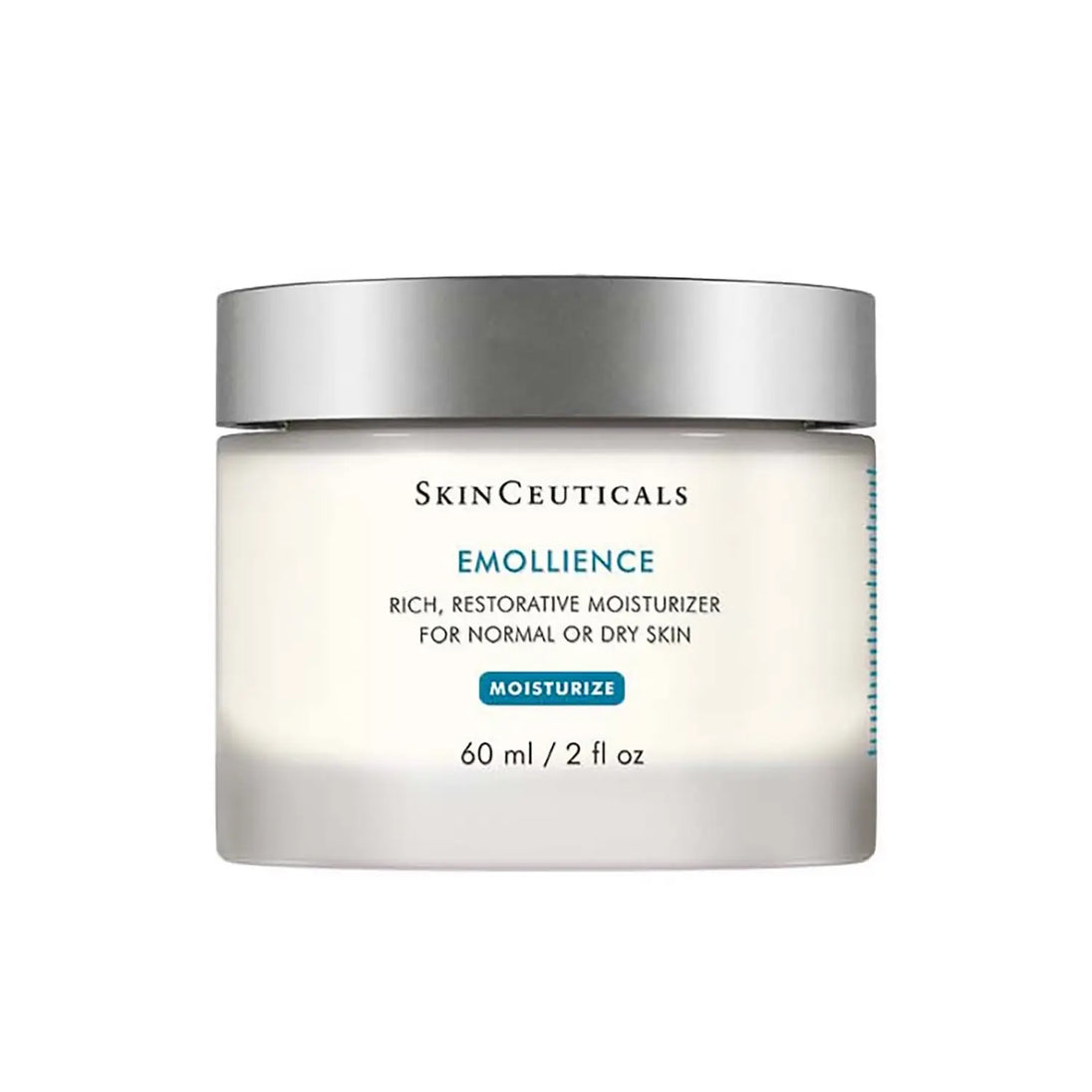 SkinCeuticals Emollience moisturizer jar on a white background