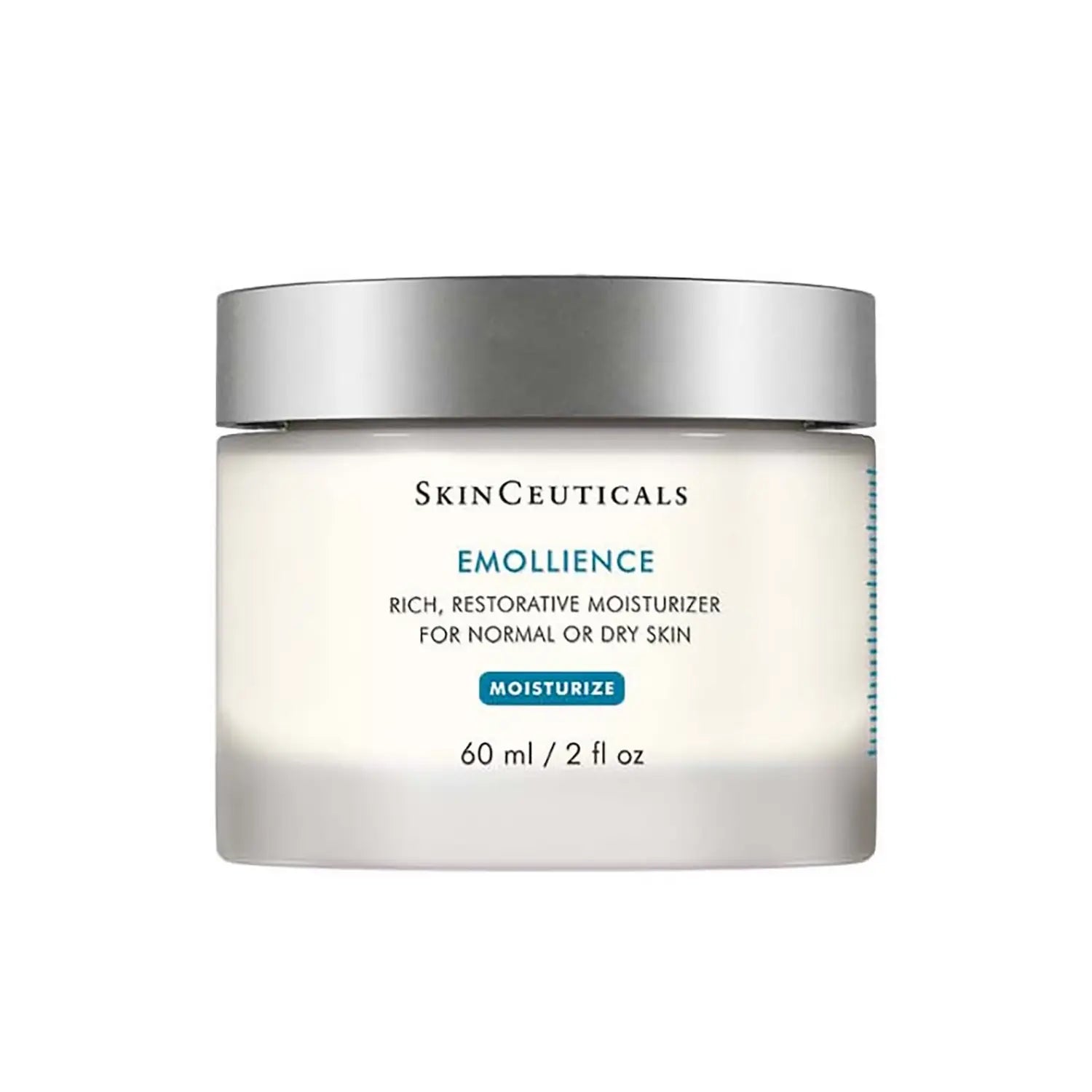 SkinCeuticals Emollience moisturizer jar on a white background