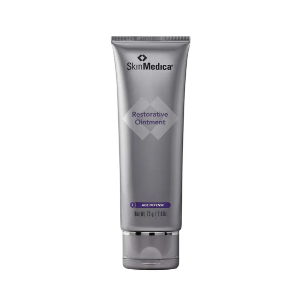 Tube of SkinMedica Restorative Ointment on a white background