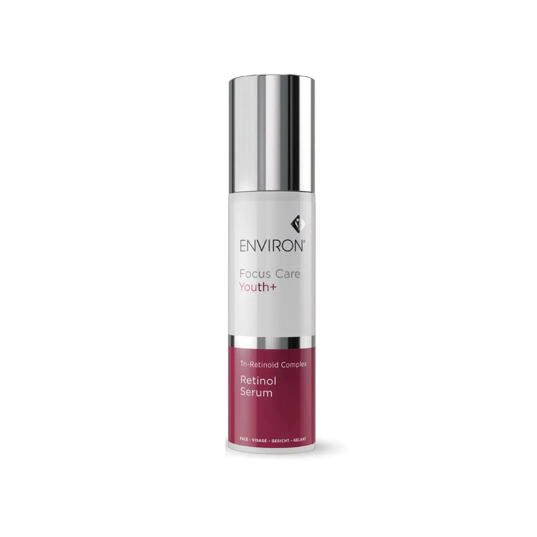 Environ skincare serum bottle on a white background