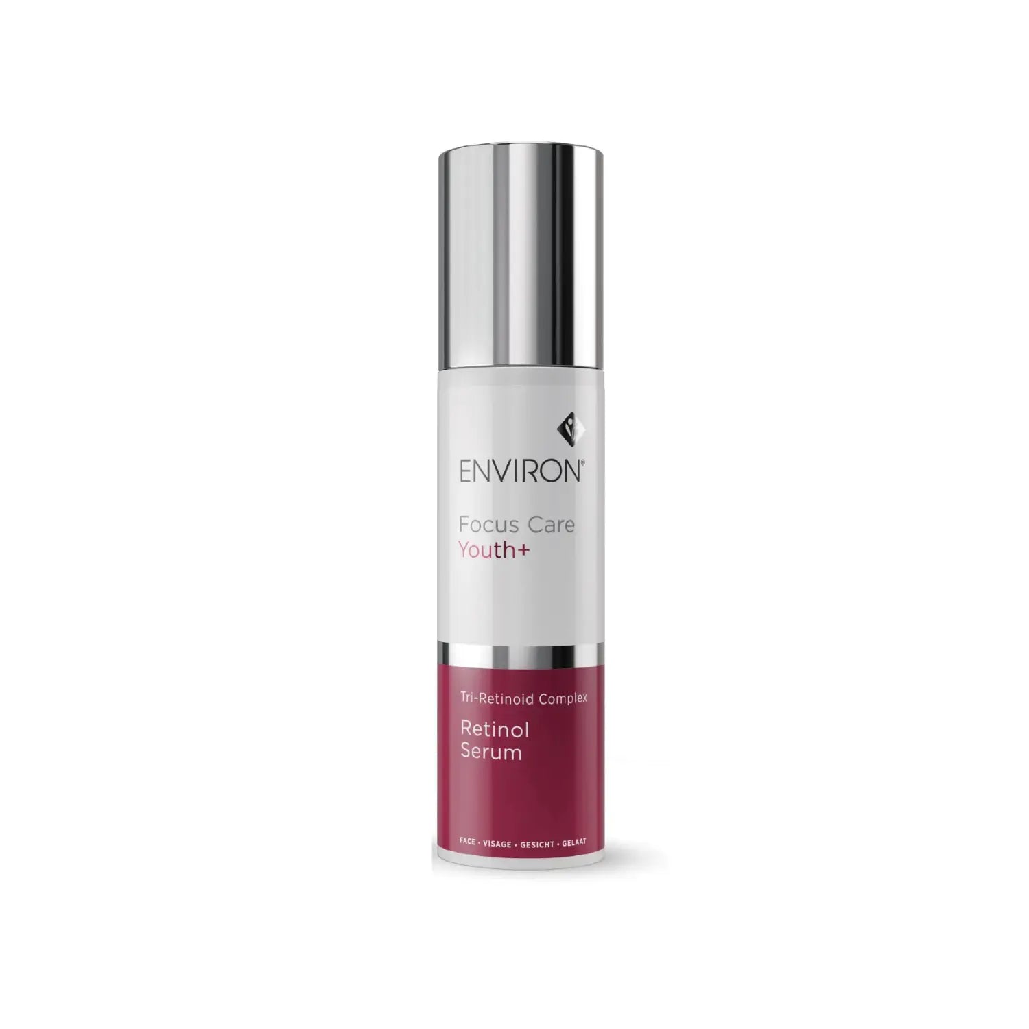Environ skincare serum bottle on a white background