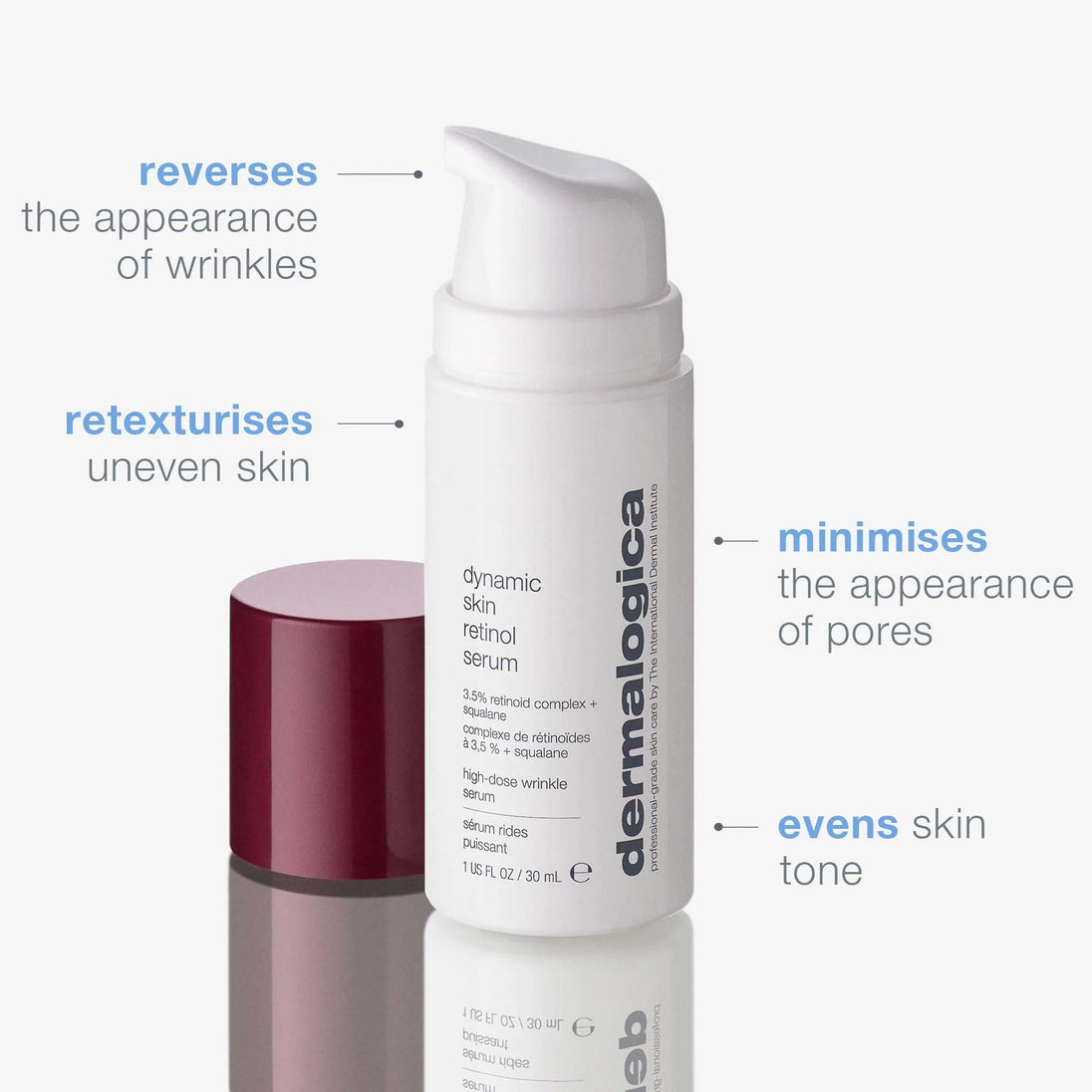dynamic skin retinol serum travel size